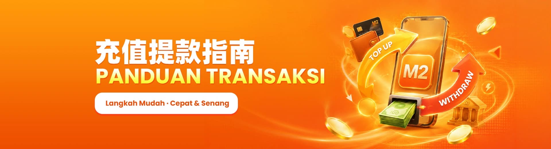 Panduan tambah nilai dan pengeluaran M2 Casino